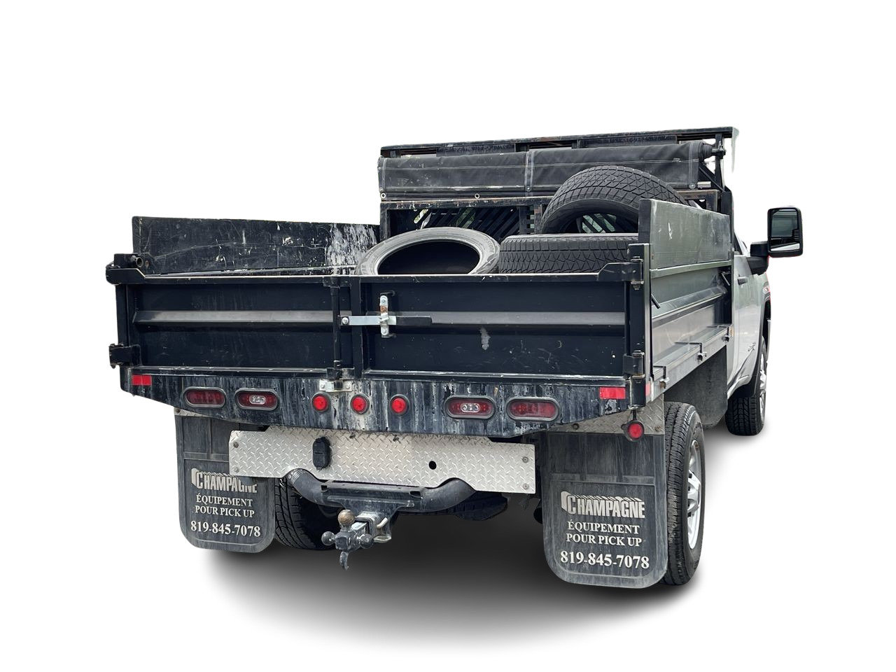 Certified Used 2020 GREY GMC RWD 2X4 + CABINE SIMPLE + 6.6LV8 + DUMPER ++++++++ image 12
