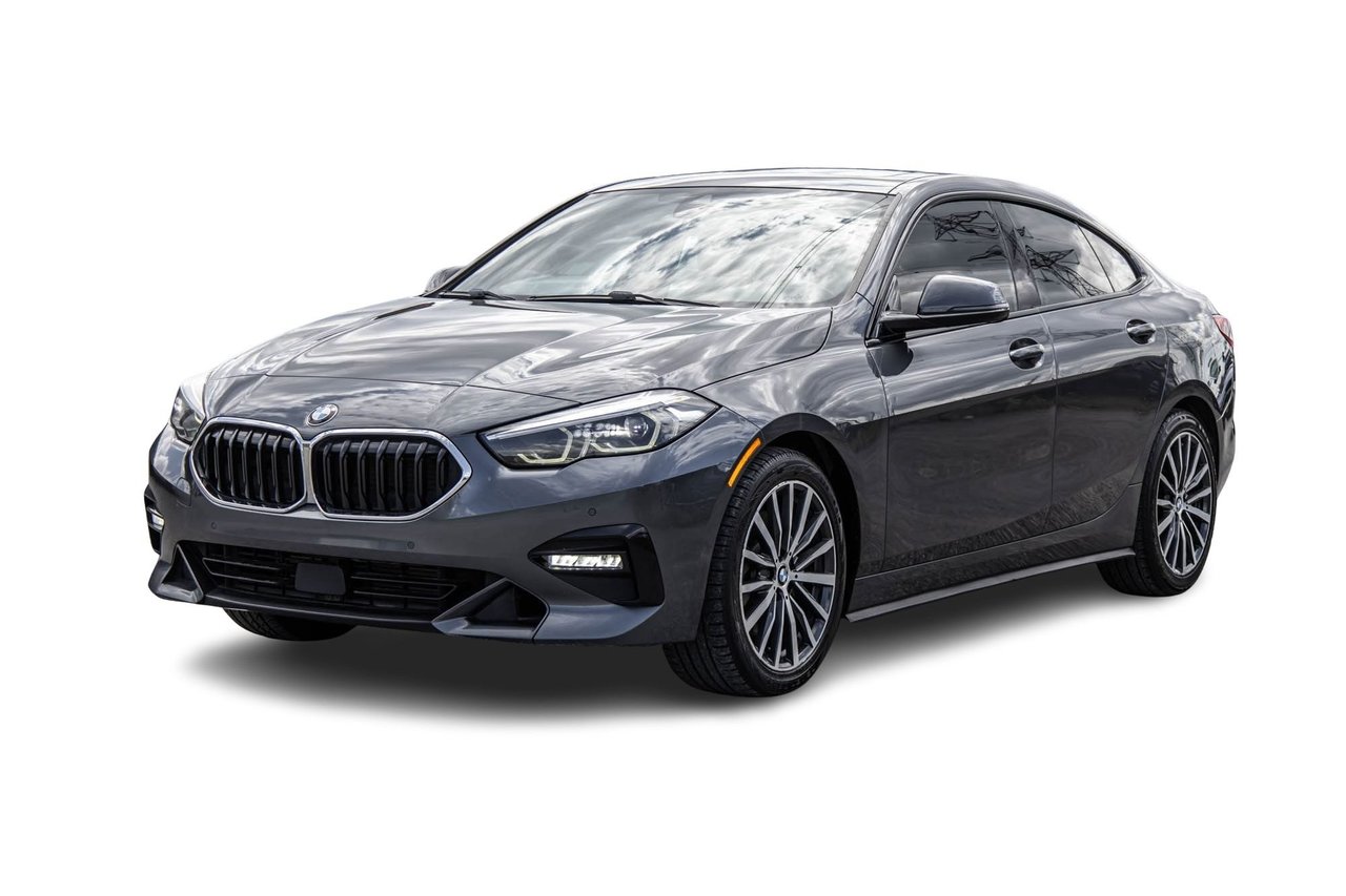 Gray 2021 BMW 2 Series Sedan All-Wheel Drive Automatic