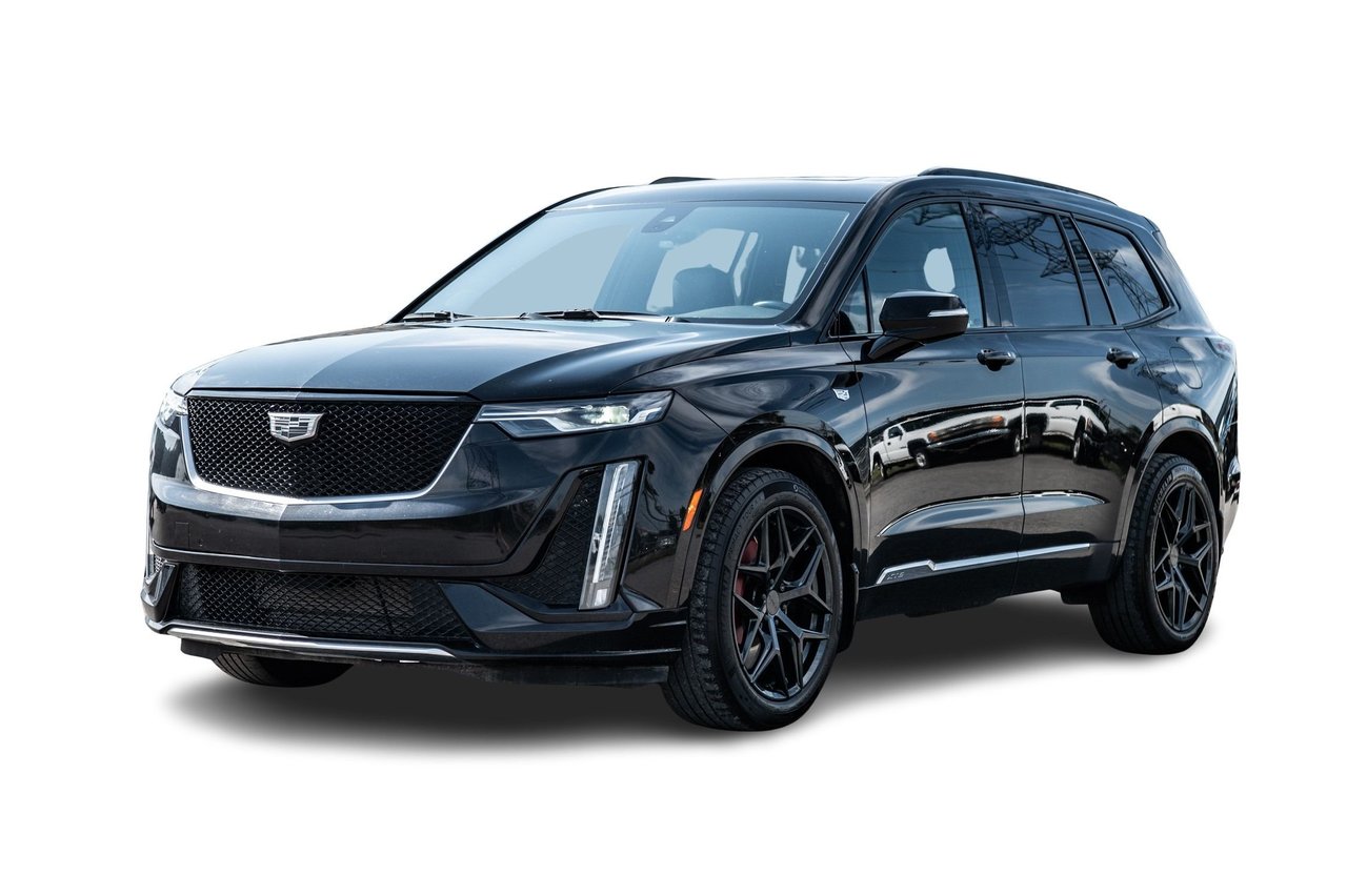Black 2023 Cadillac XT6 SUV / Crossover Four-Wheel Drive Automatic