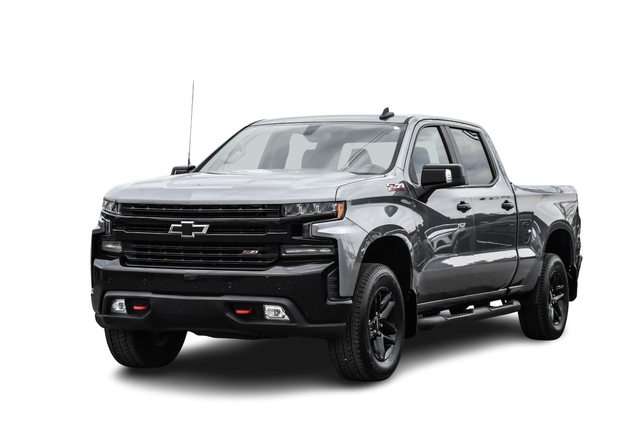 Gray 2019 Chevrolet Silverado 1500 Pickup Truck Four-Wheel Drive Automatic