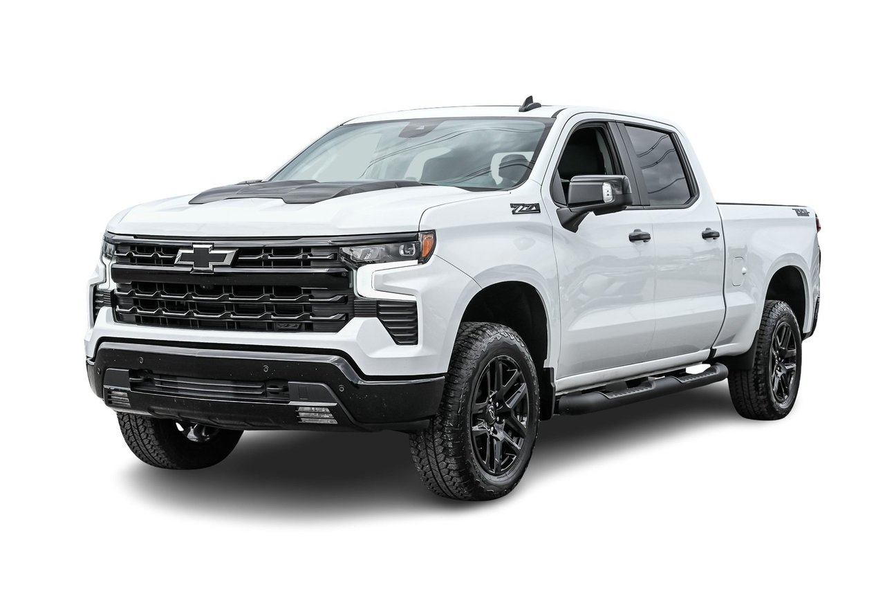 White 2026 Chevrolet Silverado 1500 Pickup Truck Four-Wheel Drive Automatic