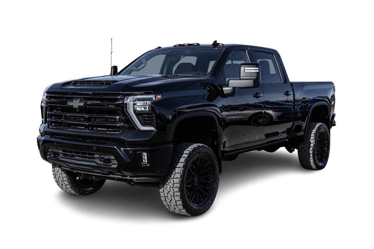 Black 2026 Chevrolet Silverado 2500HD Pickup Truck Four-Wheel Drive Automatic