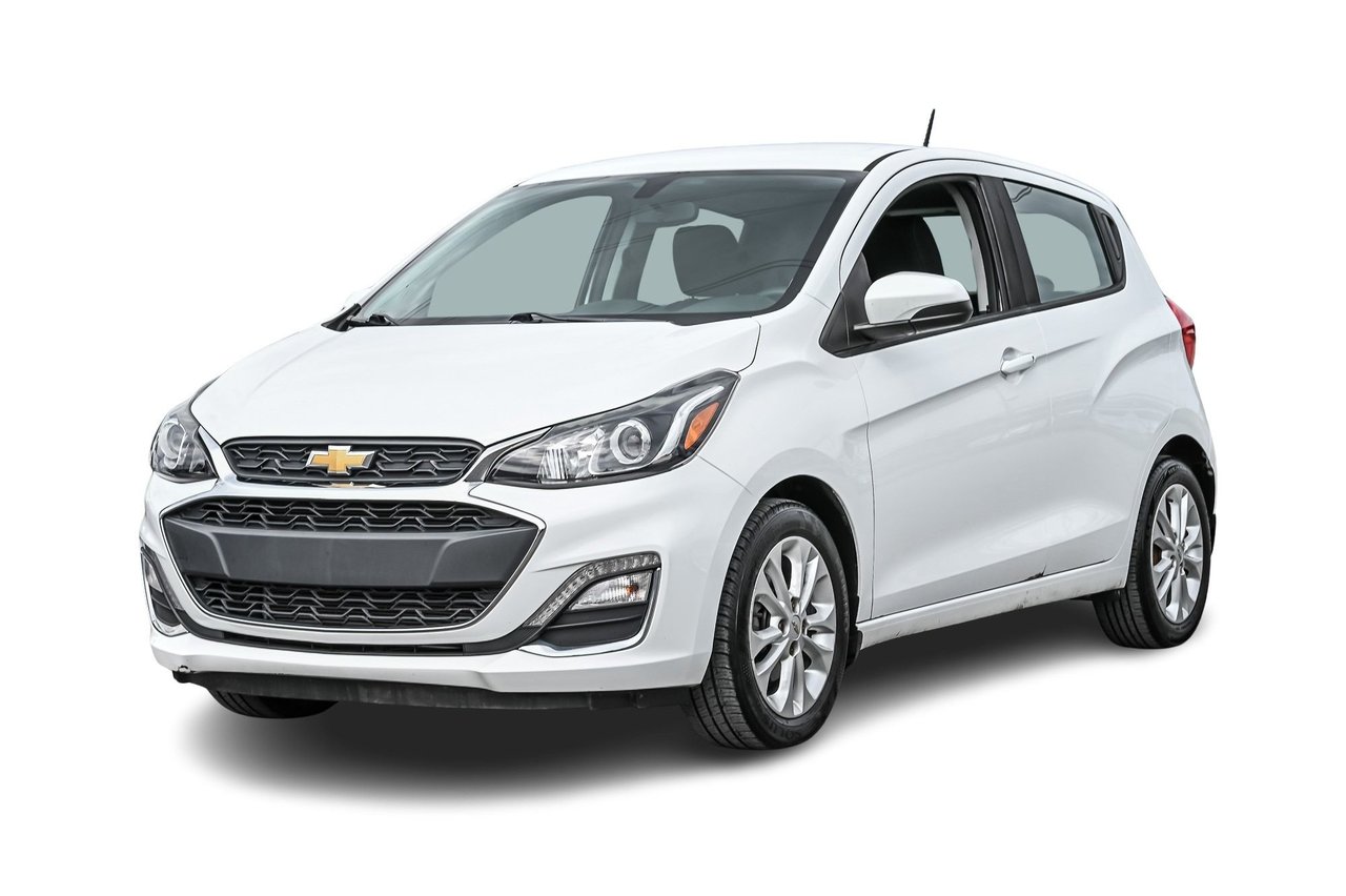 White 2019 Chevrolet Spark Hatchback Front-Wheel Drive Automatic