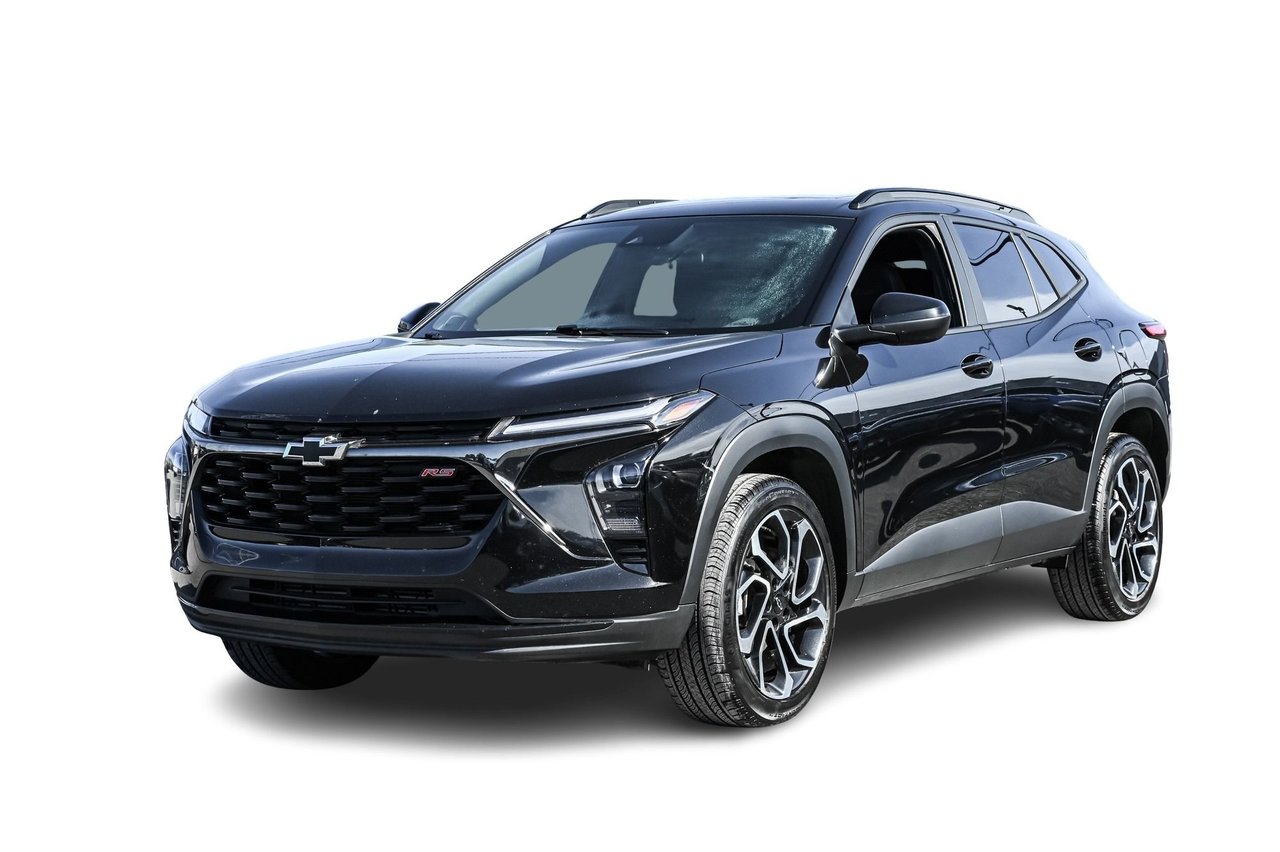 Black 2025 Chevrolet Trax SUV / Crossover Front-Wheel Drive Automatic