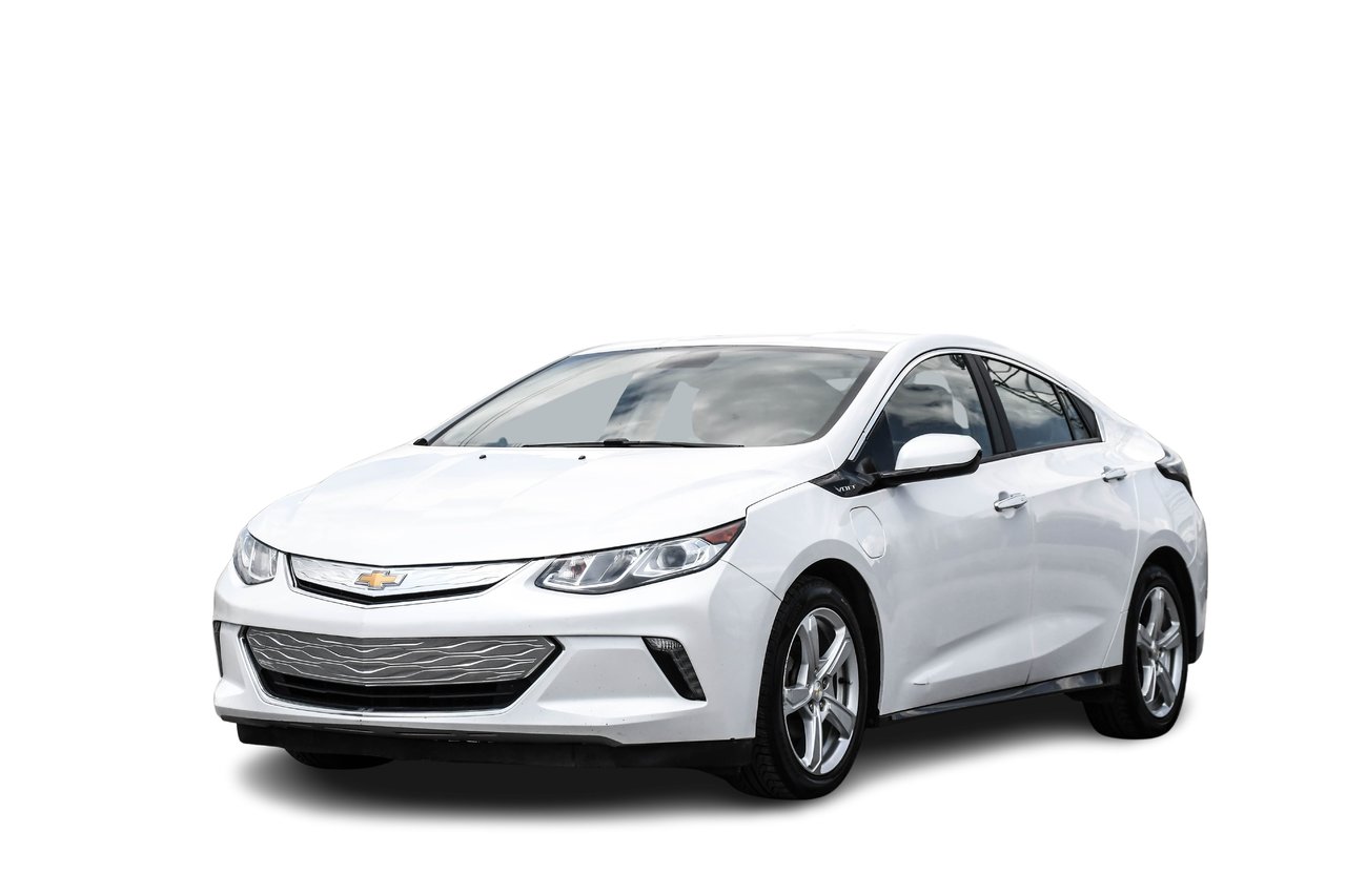 White 2017 Chevrolet Volt Hatchback Front-Wheel Drive Automatic