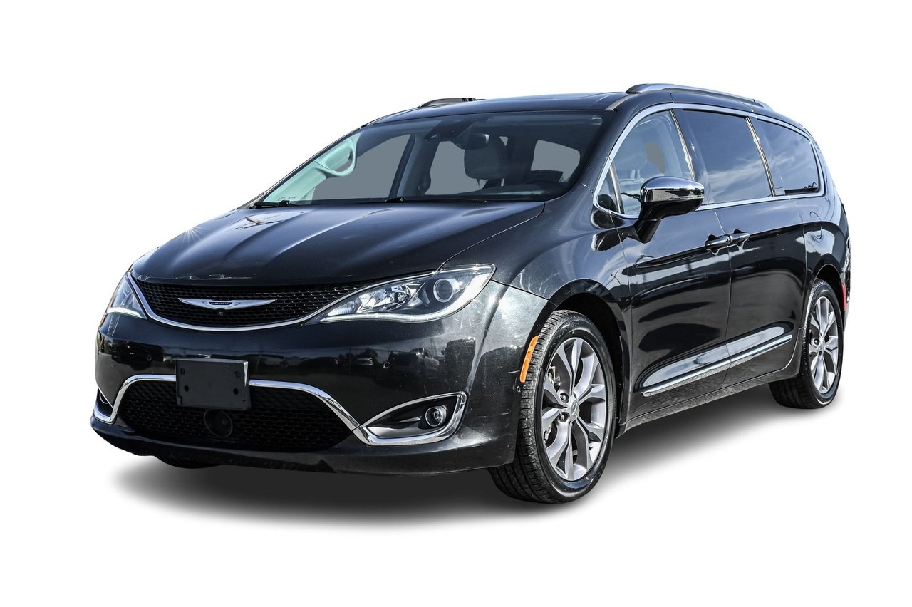 Black 2019 Chrysler Pacifica Minivan Front-Wheel Drive Automatic