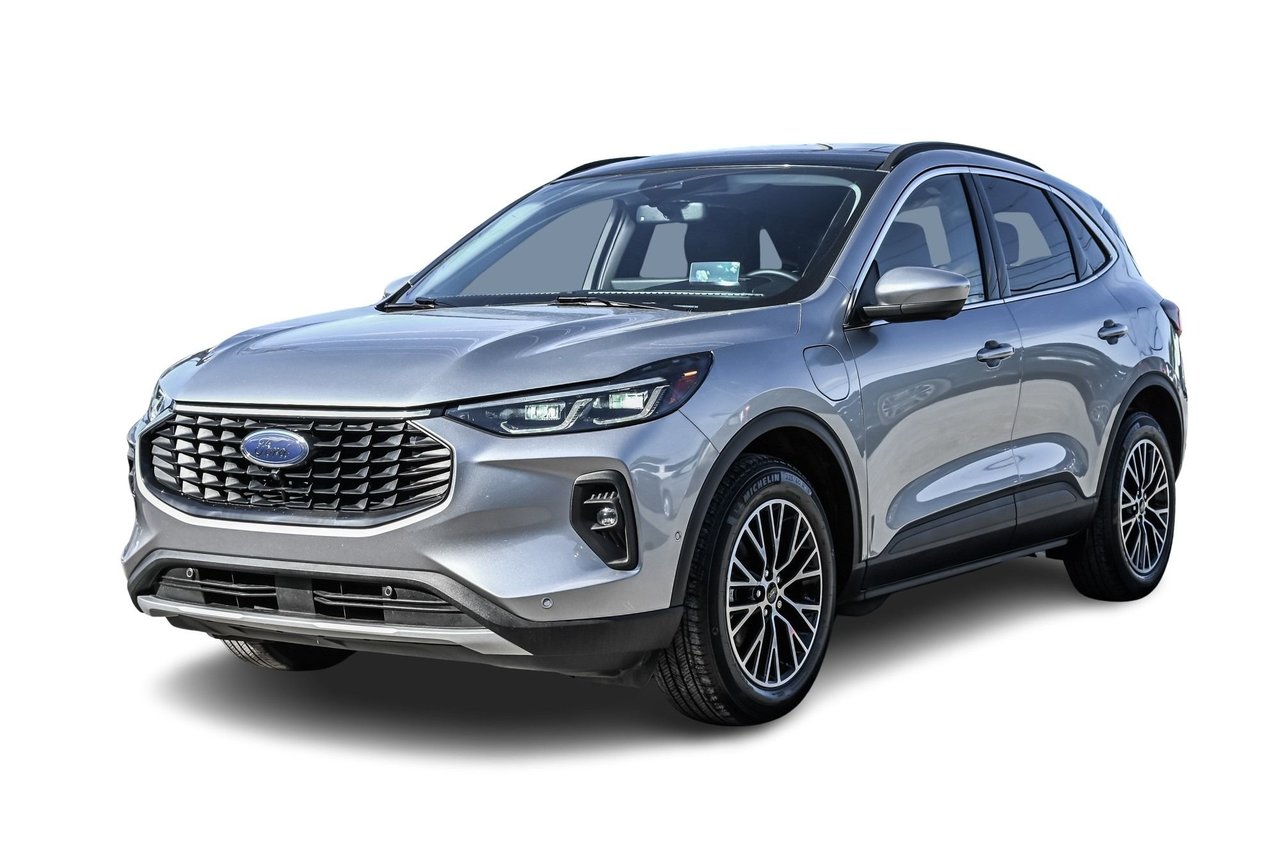 Gray 2024 Ford Escape Hybrid Plug-in SUV / Crossover Front-Wheel Drive Automatic