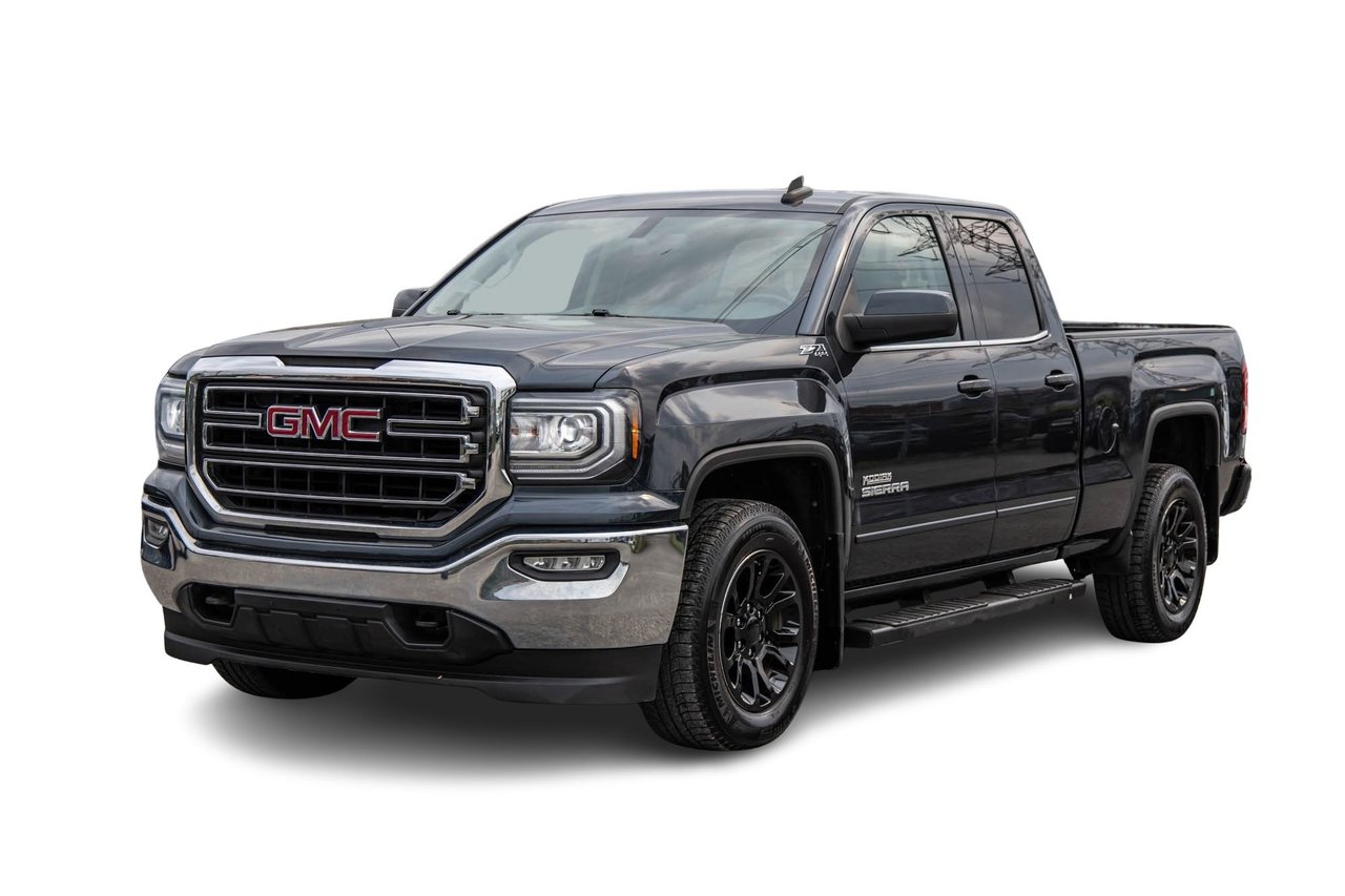 Blue 2019 GMC Sierra 1500 Limited Pickup Truck Four-Wheel Drive Automatic