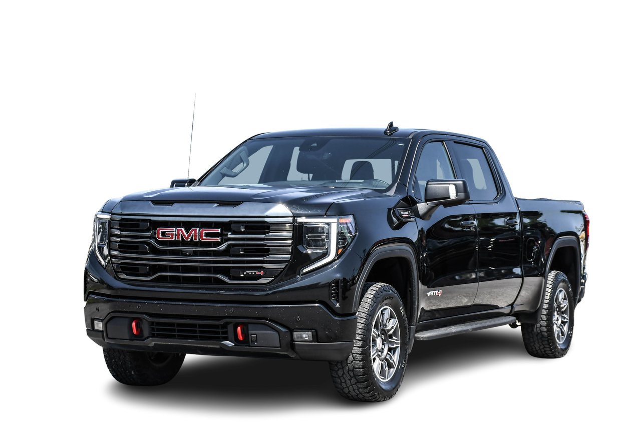 Black 2024 GMC Sierra 1500 Pickup Truck Four-Wheel Drive Automatic