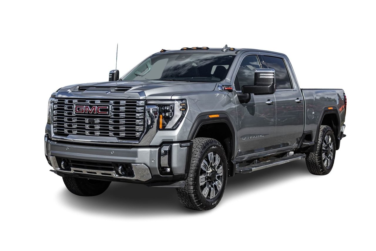 Gray 2024 GMC Sierra 2500HD Pickup Truck Four-Wheel Drive Automatic