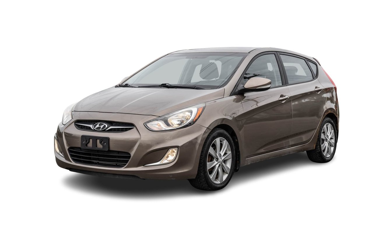 Brown 2013 Hyundai Accent Hatchback Automatic