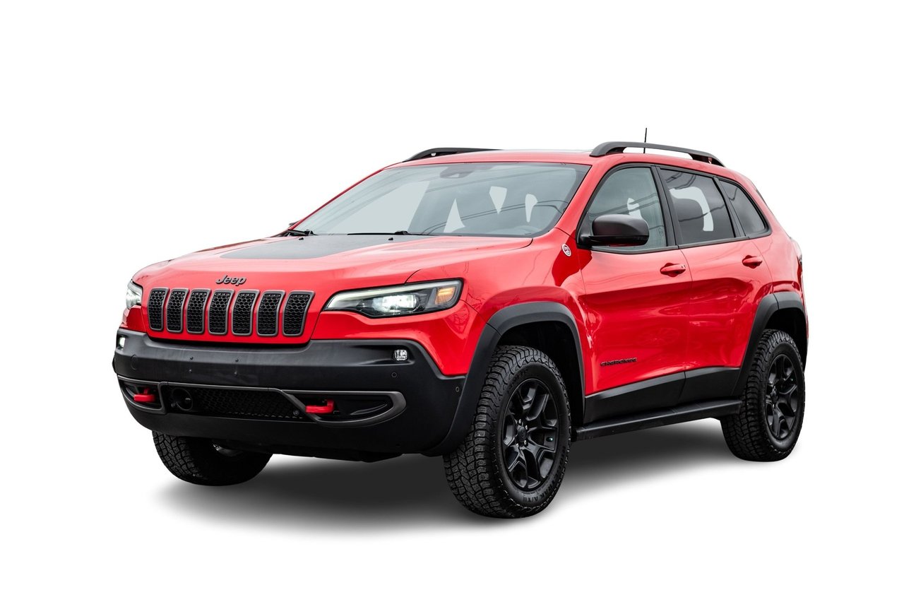 Red 2019 Jeep Cherokee SUV / Crossover Four-Wheel Drive Automatic
