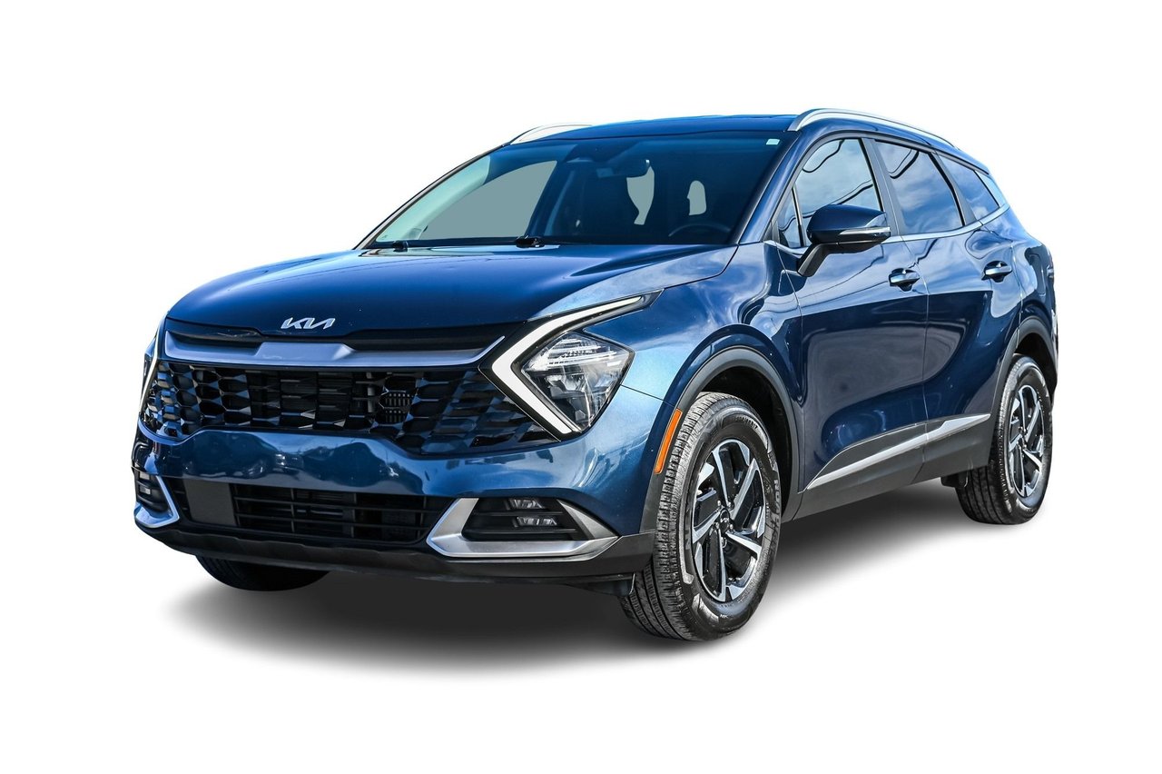 Blue 2023 Kia Sportage Hybrid SUV / Crossover All-Wheel Drive Automatic