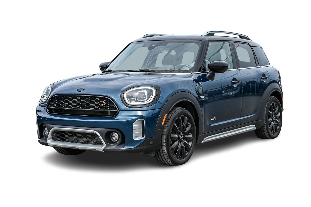 Blue 2022 MINI Countryman Cooper S ALL4 AWD SUV / Crossover All-Wheel Drive Automatic