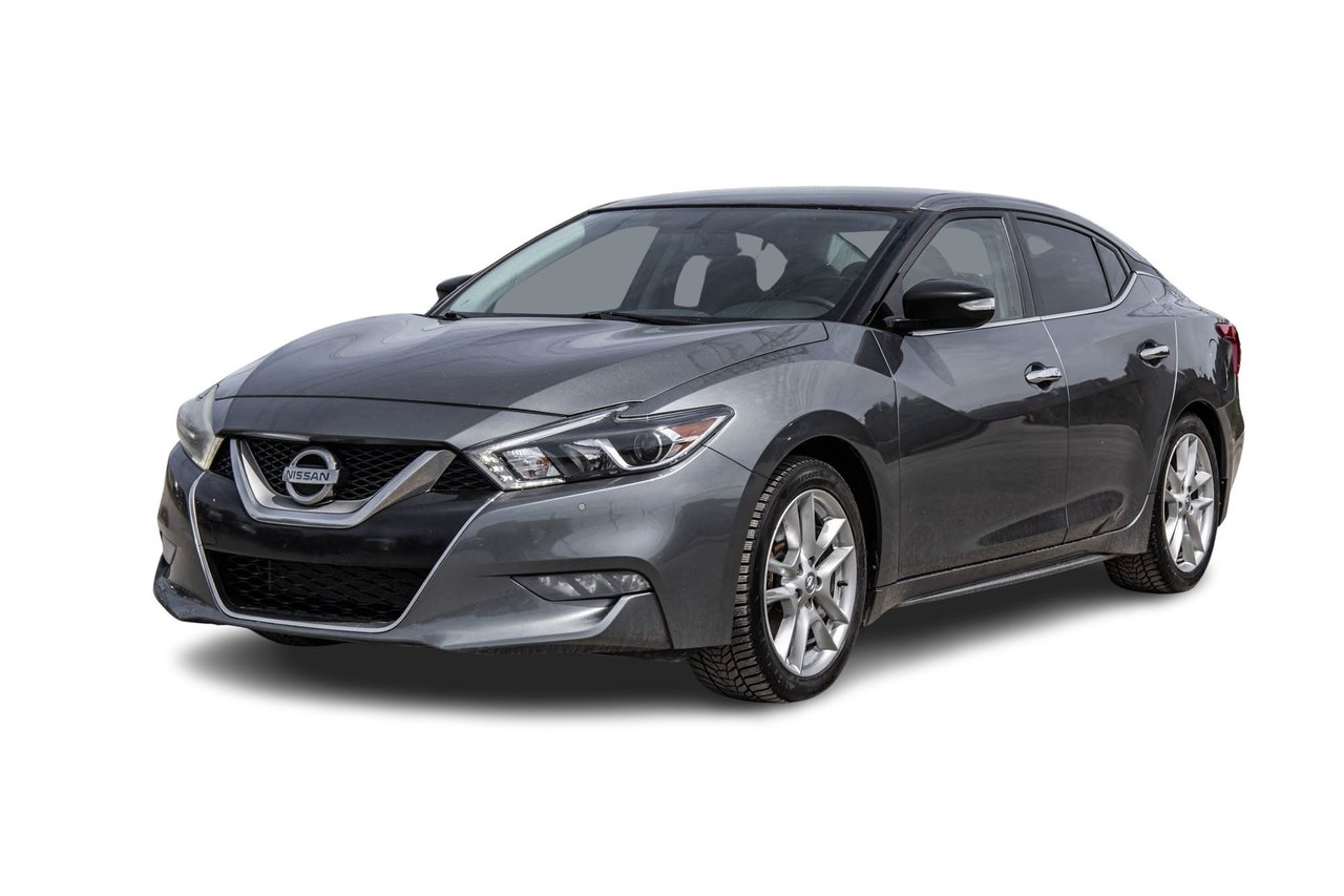 Gray 2016 Nissan Maxima SV Sedan Front-Wheel Drive Automatic