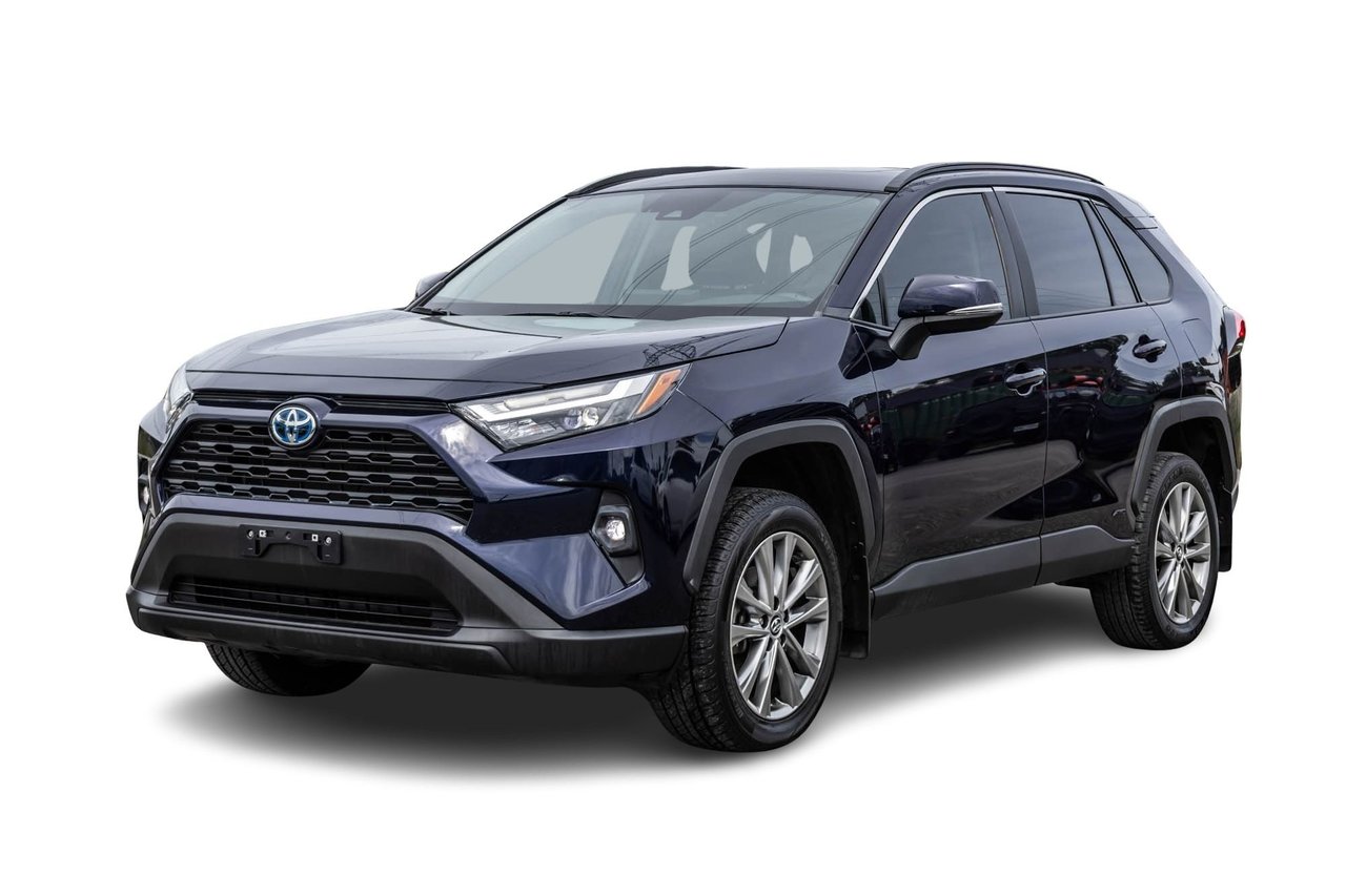Blue 2023 Toyota RAV4 Hybrid SUV / Crossover All-Wheel Drive Automatic