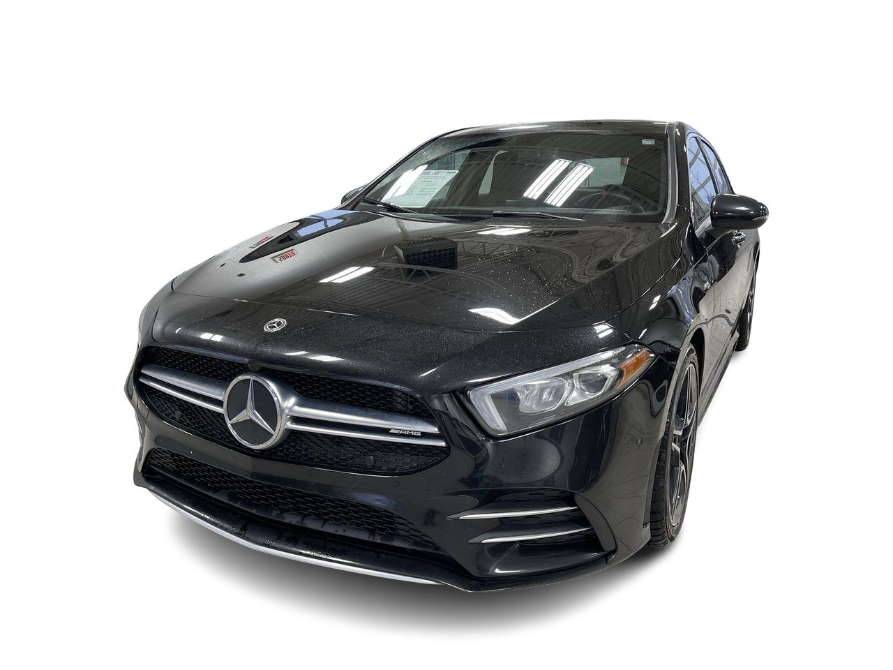 Certified Used 2021 BLACK Mercedes-Benz AMG A 35 AWD 4MATIC + CUIR + CLIM BI-ZONE + CAMERA image 17