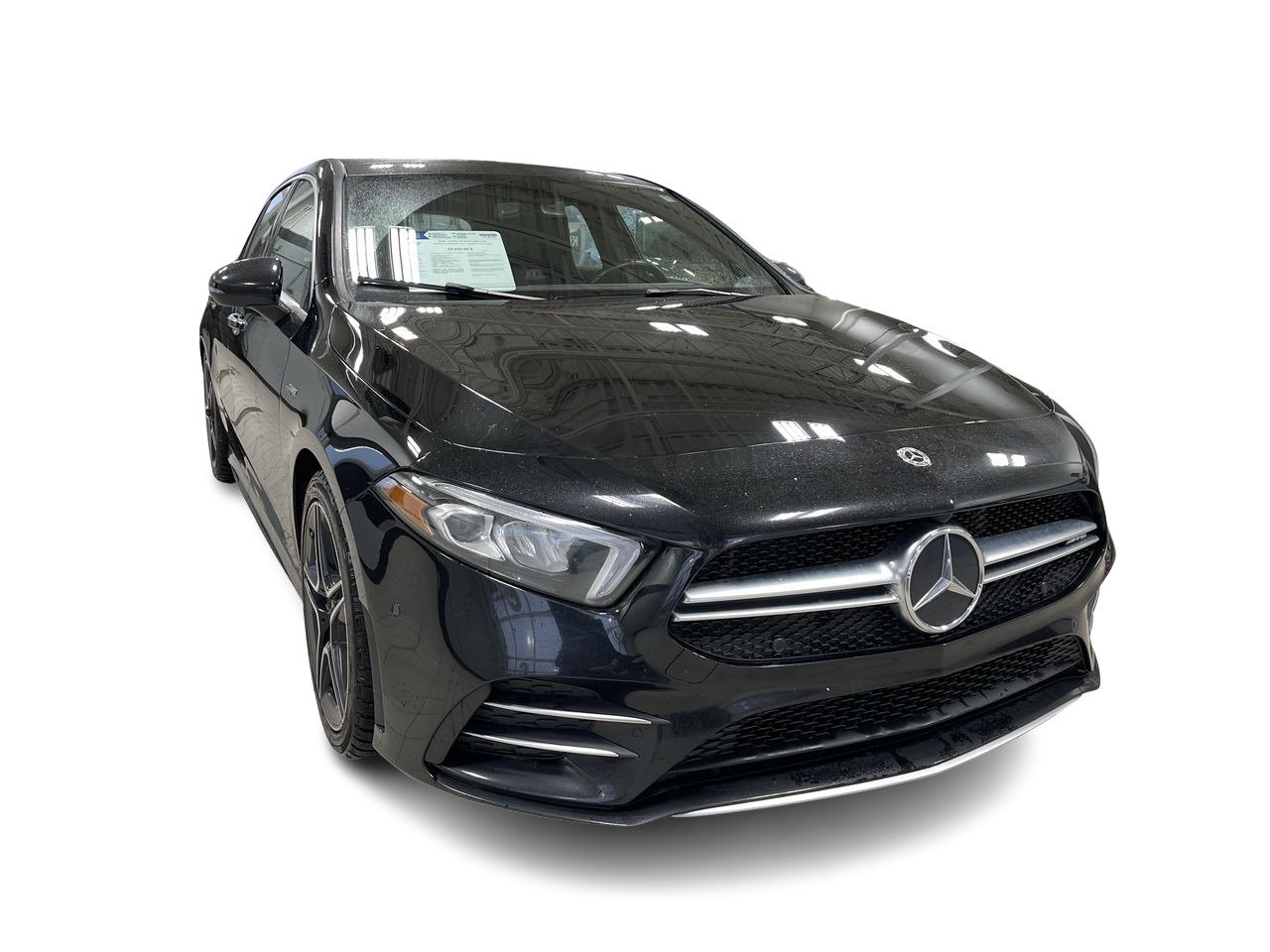 Certified Used 2021 BLACK Mercedes-Benz AMG A 35 AWD 4MATIC + CUIR + CLIM BI-ZONE + CAMERA image 15