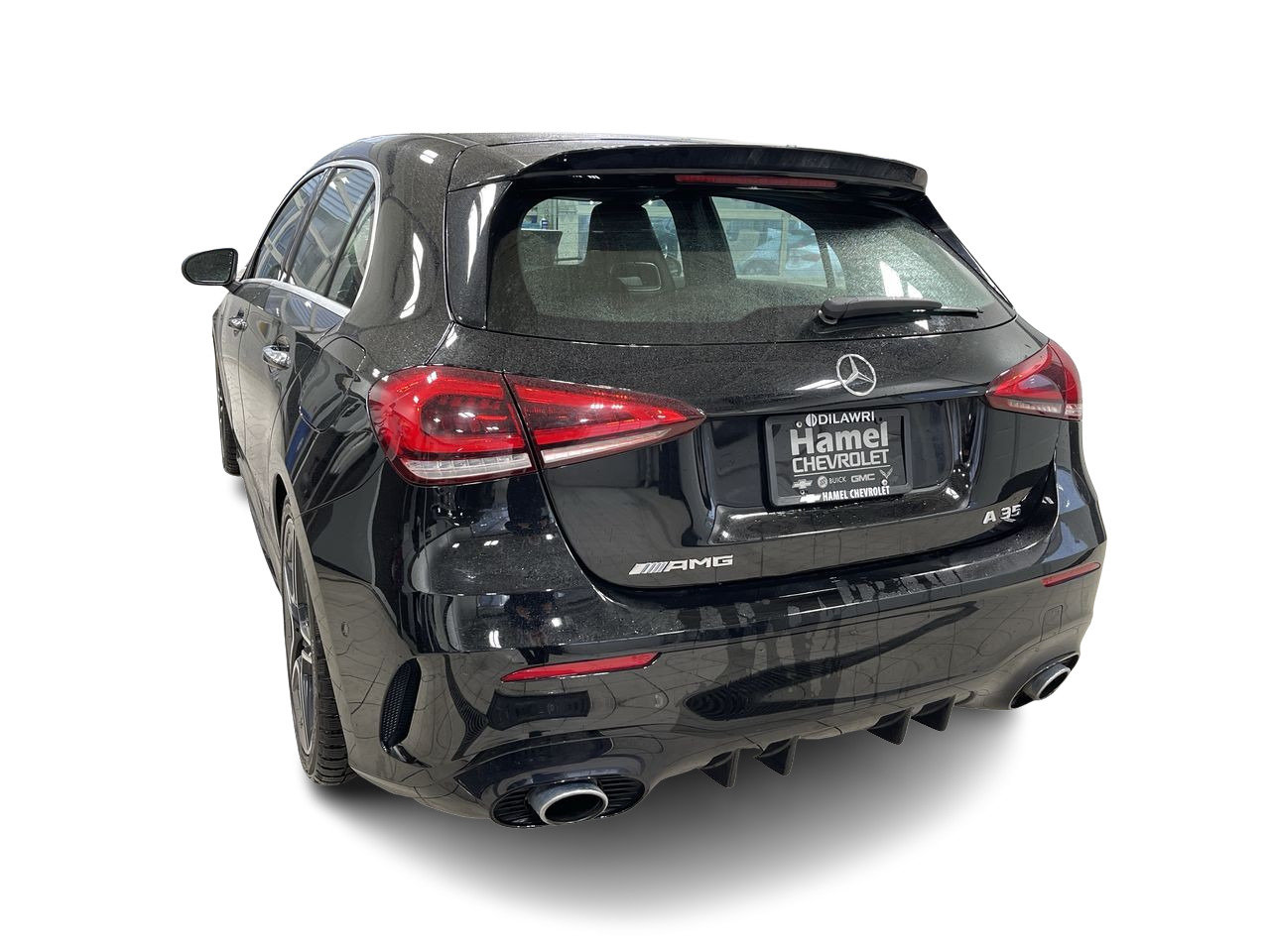 Certified Used 2021 BLACK Mercedes-Benz AMG A 35 AWD 4MATIC + CUIR + CLIM BI-ZONE + CAMERA image 7