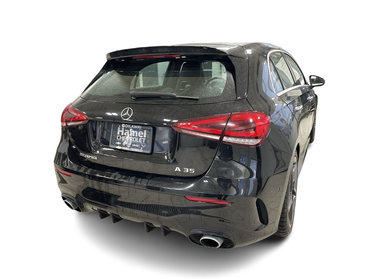 Certified Used 2021 BLACK Mercedes-Benz AMG A 35 AWD 4MATIC + CUIR + CLIM BI-ZONE + CAMERA image 9