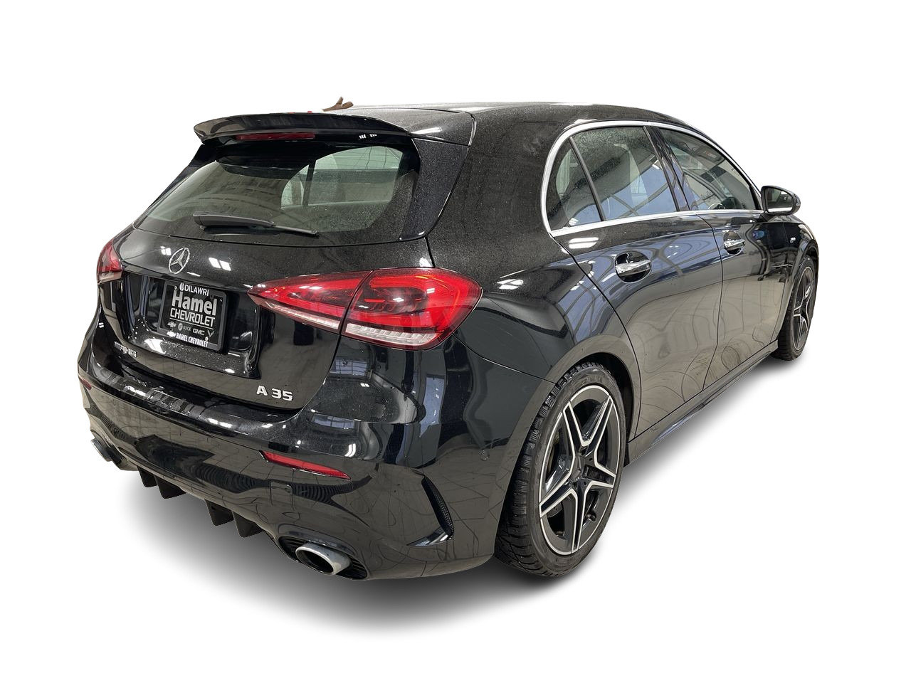 Certified Used 2021 BLACK Mercedes-Benz AMG A 35 AWD 4MATIC + CUIR + CLIM BI-ZONE + CAMERA image 10