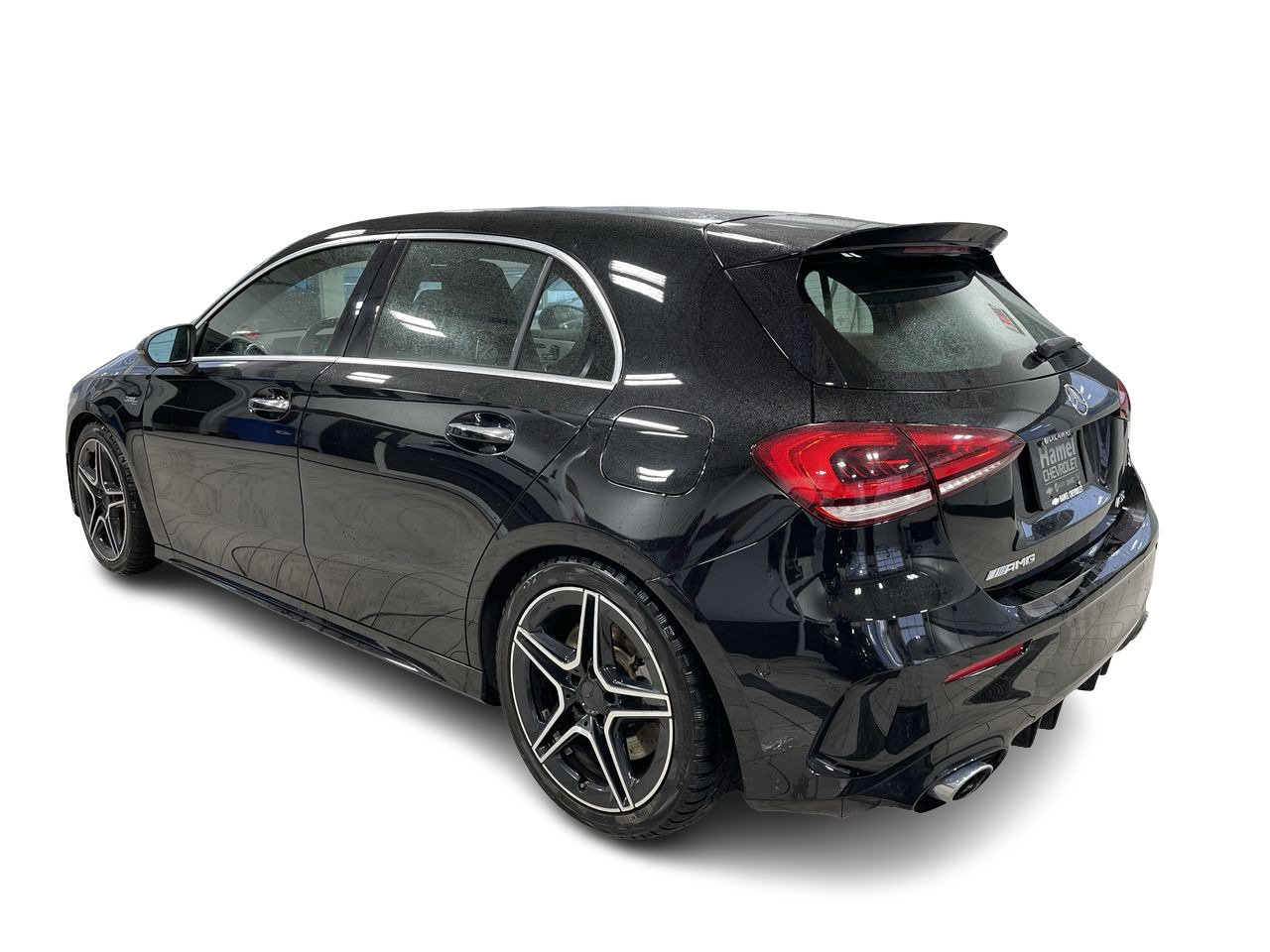 Certified Used 2021 BLACK Mercedes-Benz AMG A 35 AWD 4MATIC + CUIR + CLIM BI-ZONE + CAMERA image 6