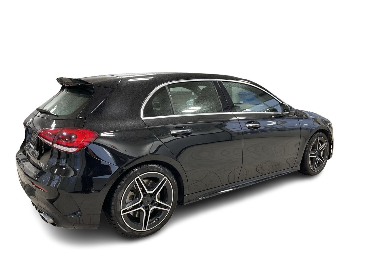 Certified Used 2021 BLACK Mercedes-Benz AMG A 35 AWD 4MATIC + CUIR + CLIM BI-ZONE + CAMERA image 11