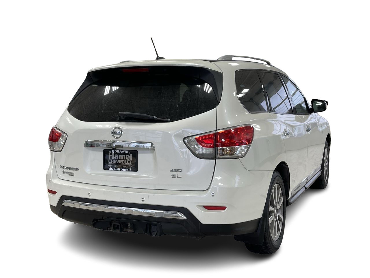 Used 2015 WHITE Nissan SL AWD 4X4+CUIR+NAVIGATION+CAM RECUL+CLIM BI-ZONE+ image 3