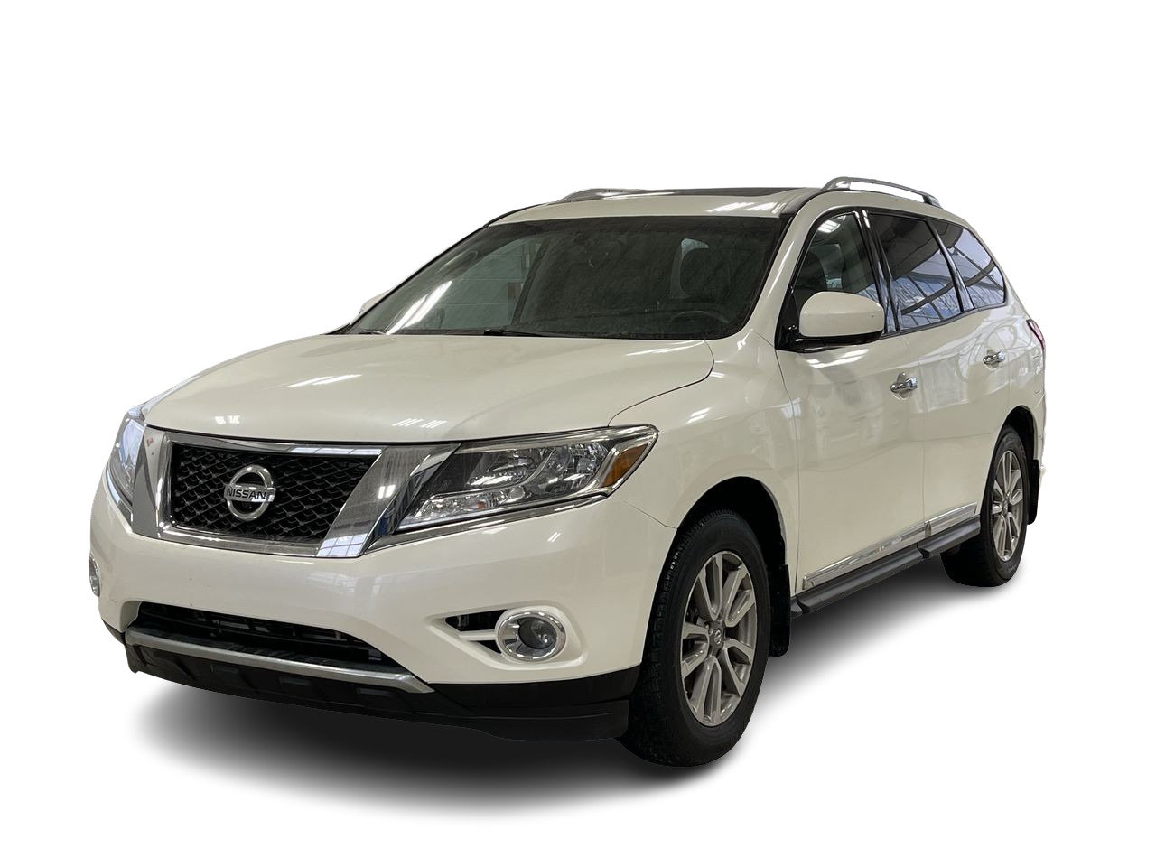 Used 2015 WHITE Nissan SL AWD 4X4+CUIR+NAVIGATION+CAM RECUL+CLIM BI-ZONE+ image 12
