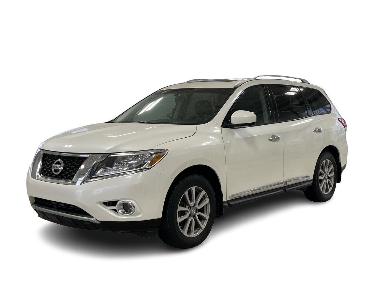 Used 2015 WHITE Nissan SL AWD 4X4+CUIR+NAVIGATION+CAM RECUL+CLIM BI-ZONE+ image 13