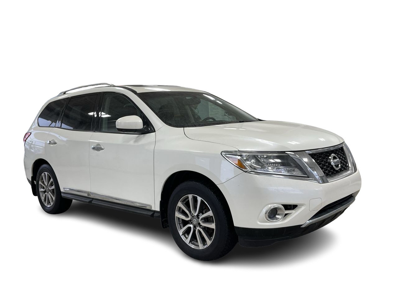 Used 2015 WHITE Nissan SL AWD 4X4+CUIR+NAVIGATION+CAM RECUL+CLIM BI-ZONE+ image 7