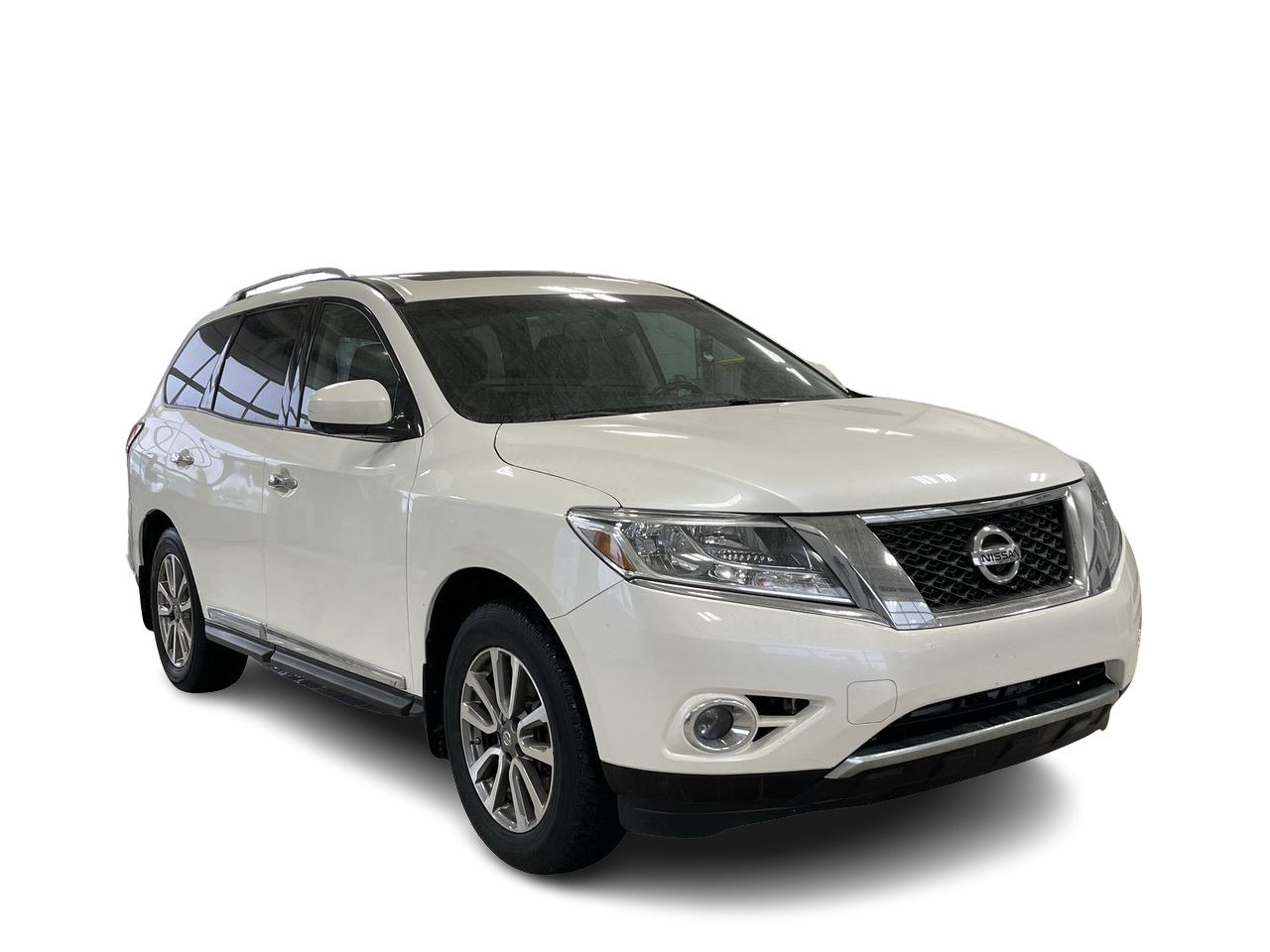 Used 2015 WHITE Nissan SL AWD 4X4+CUIR+NAVIGATION+CAM RECUL+CLIM BI-ZONE+ image 8