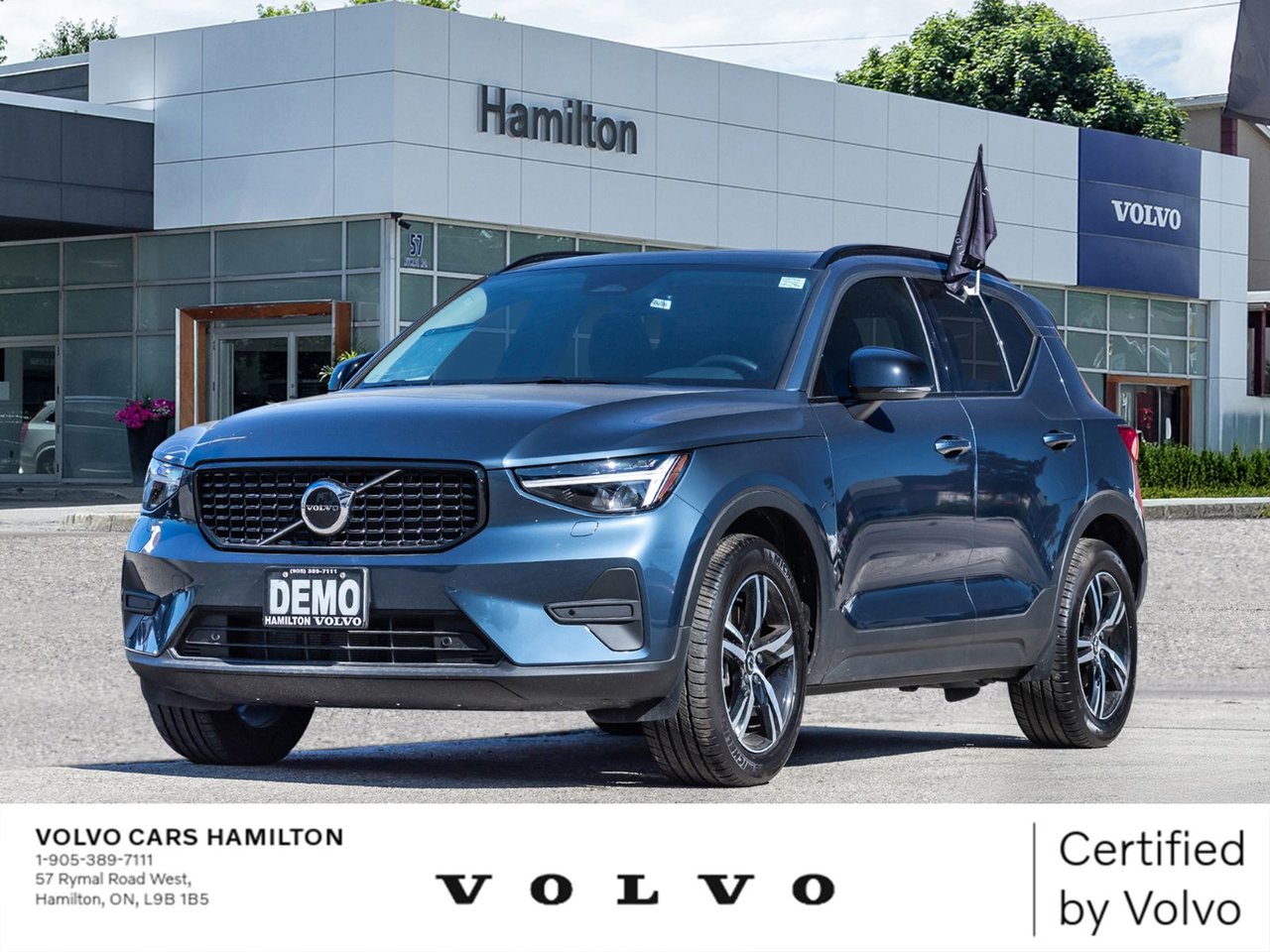 Denim Blue 2026 Volvo XC40 SUV / Crossover All-Wheel Drive Automatic