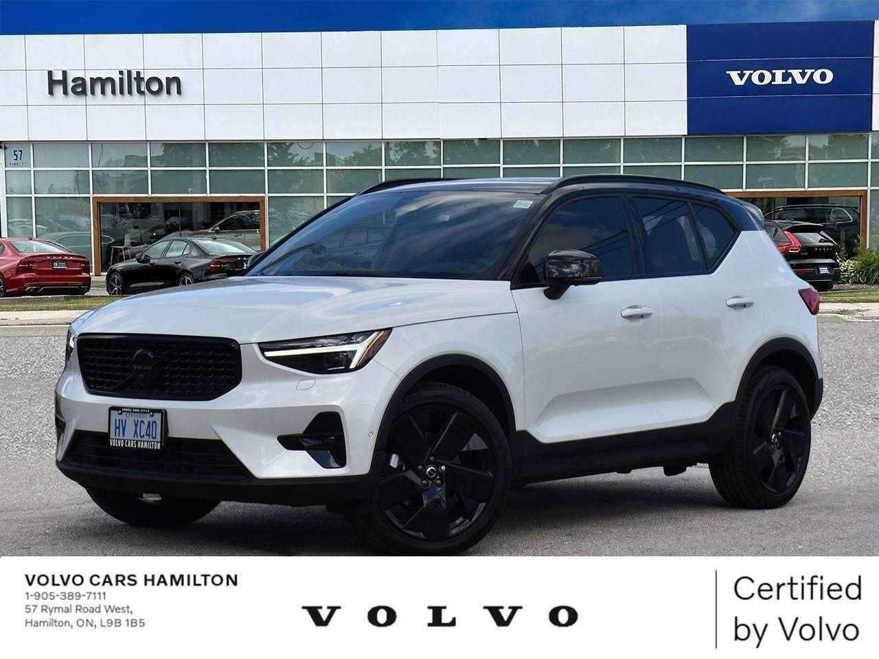 CRYSTAL WHITE PEARL METALLIC 2026 Volvo XC40 SUV / Crossover All-Wheel Drive Automatic