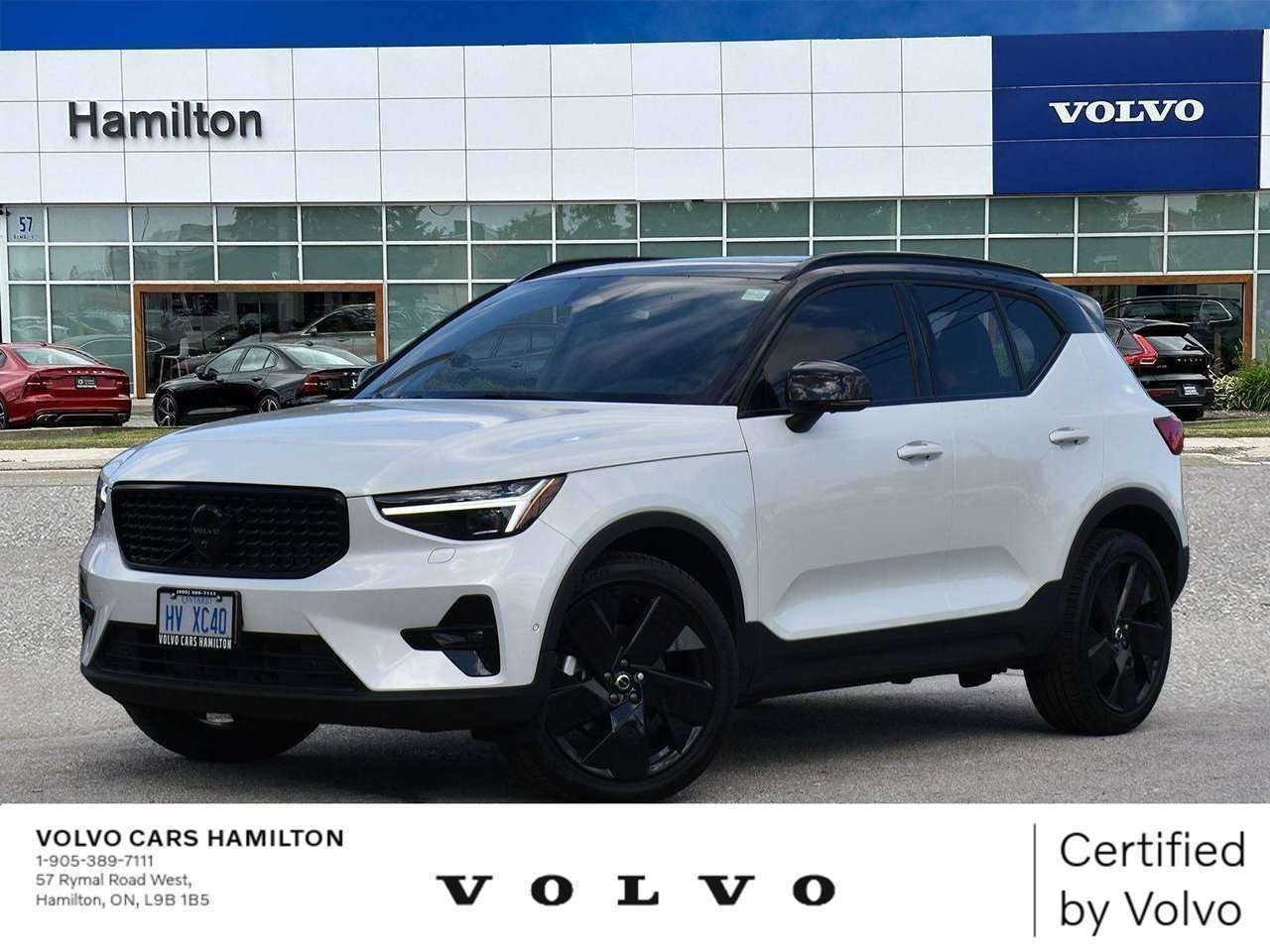CRYSTAL WHITE PEARL METALLIC 2026 Volvo XC40 SUV / Crossover All-Wheel Drive Automatic