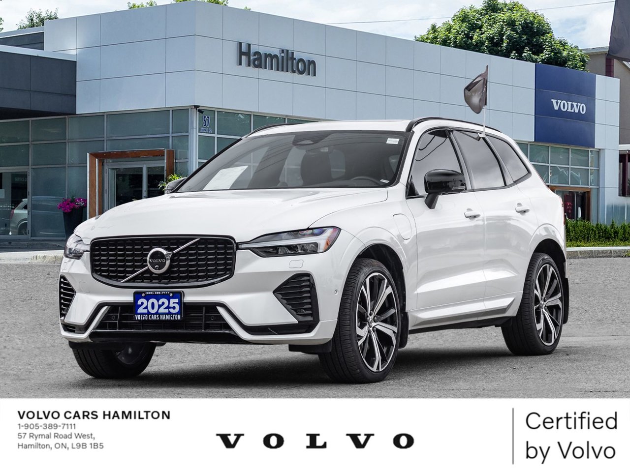 CRYSTAL WHITE PEARL METALLIC 2025 Volvo XC60 SUV / Crossover All-Wheel Drive Automatic