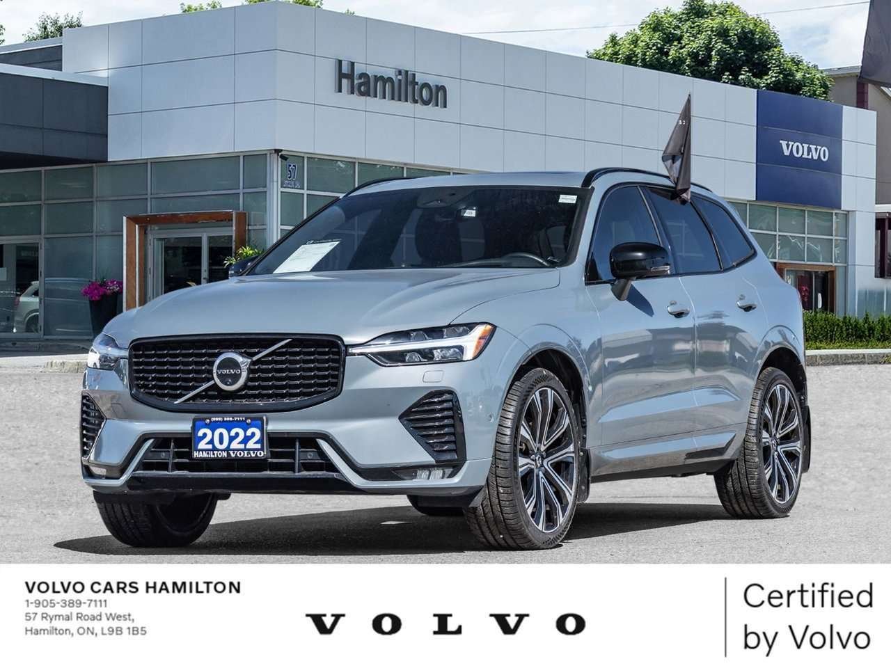 Gray (THUNDER GREY METALLIC) 2022 Volvo XC60 SUV / Crossover All-Wheel Drive Automatic