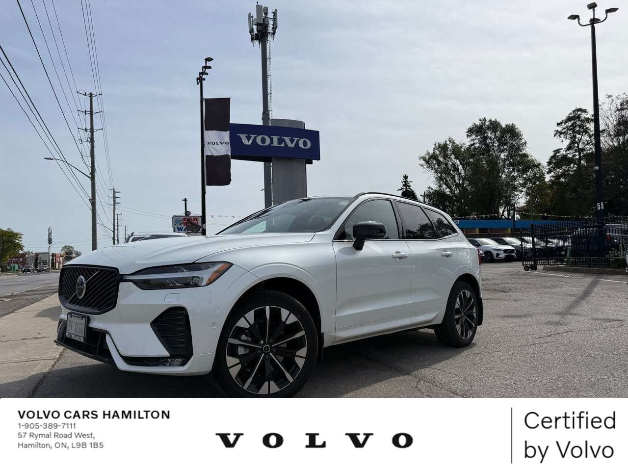 CRYSTAL WHITE PEARL METALLIC 2026 Volvo XC60 SUV / Crossover All-Wheel Drive Automatic