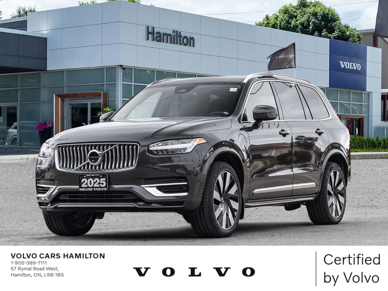 Gray (PLATINUM GREY METALLIC) 2025 Volvo XC90 SUV / Crossover  Automatic