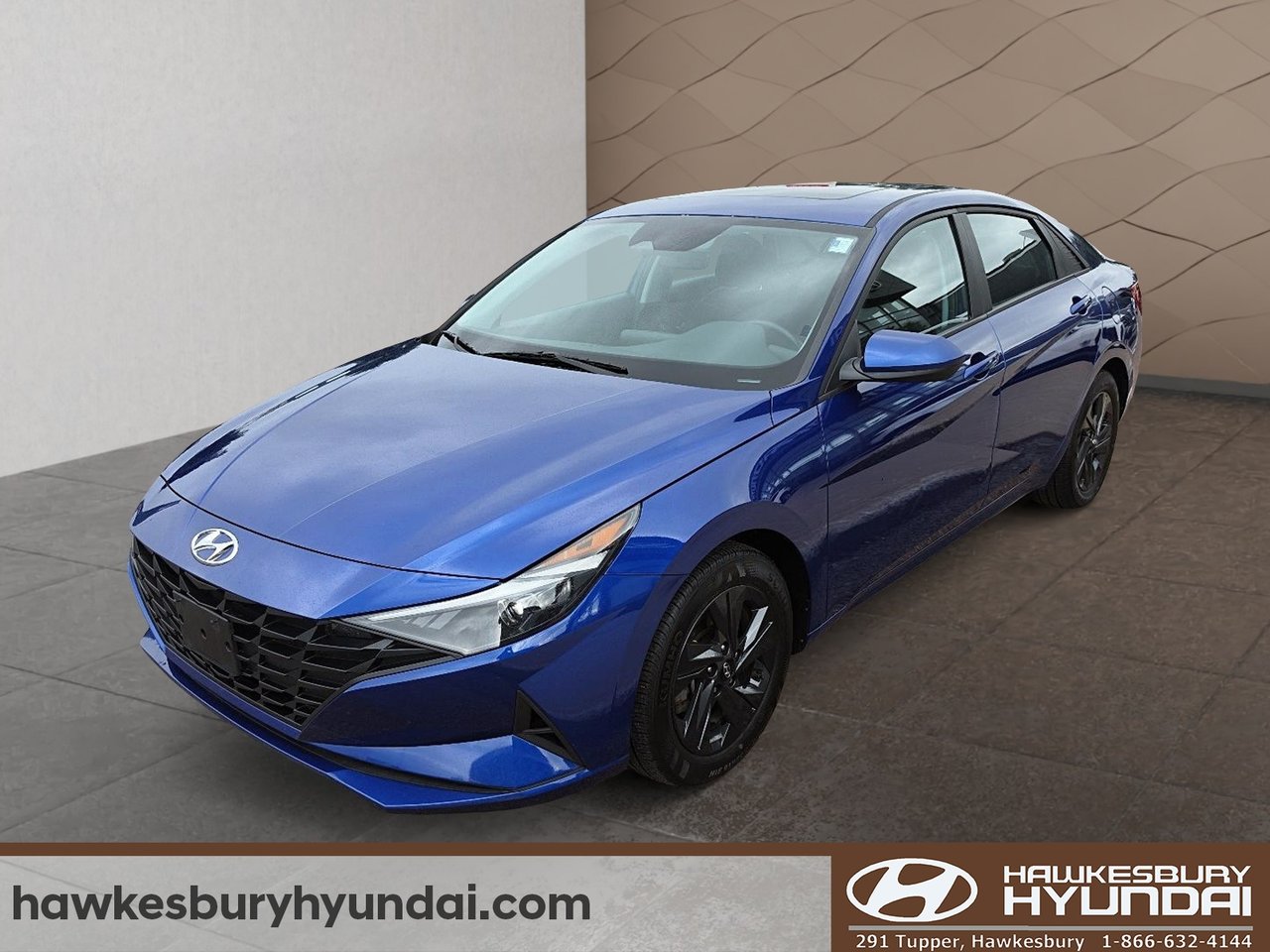 Intense Blue 2023 Hyundai Elantra Sedan