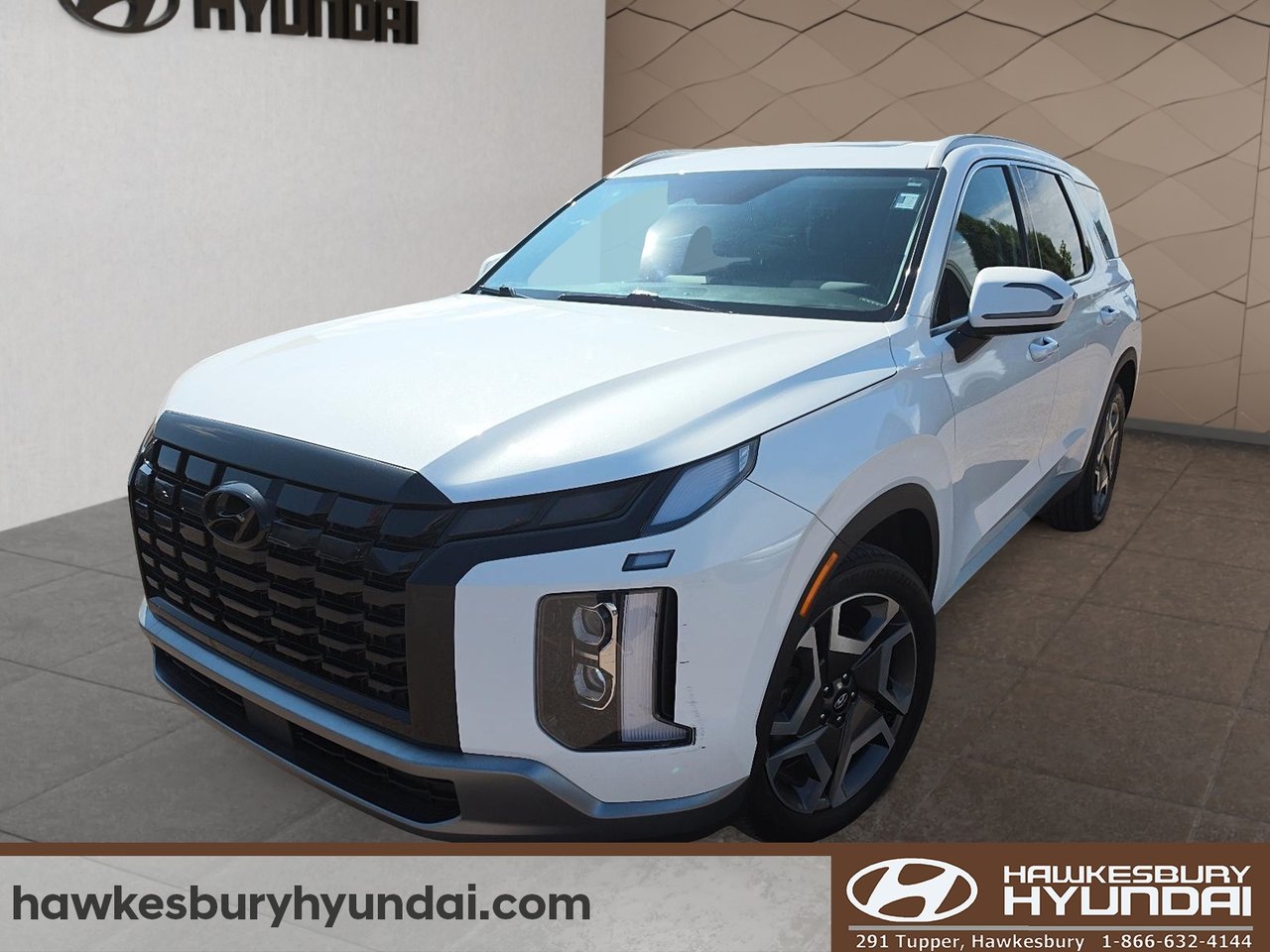 Hyper White 2024 Hyundai Palisade SUV / Crossover Automatic