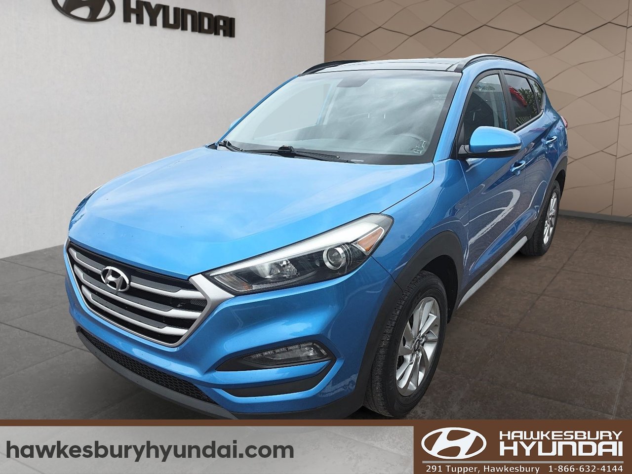 Caribbean Blue 2018 Hyundai Tucson SUV / Crossover Front-Wheel Drive Automatic