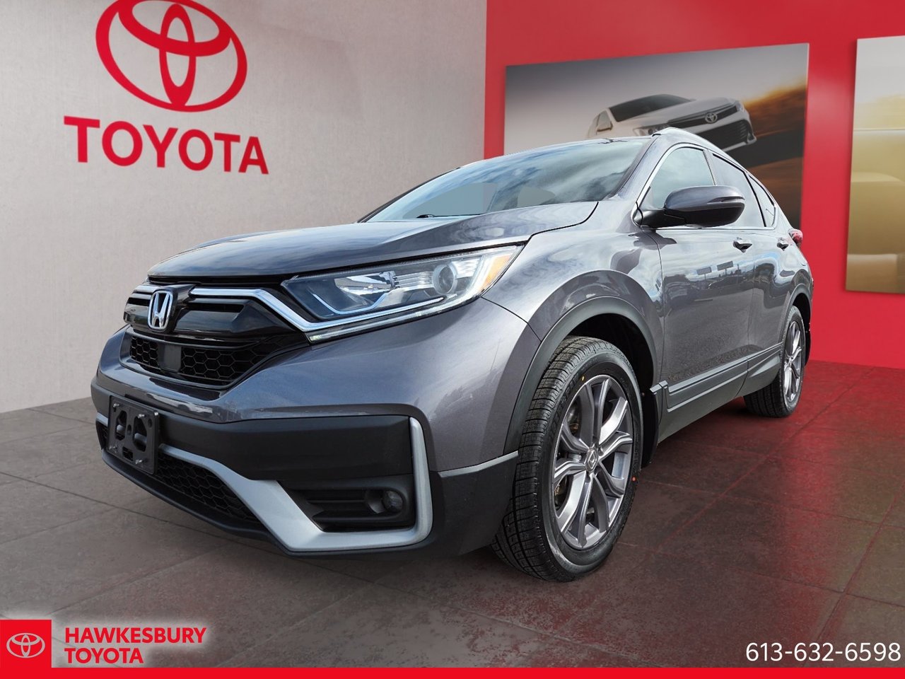 Gray (Sonic Grey Pearl) 2022 Honda CR-V SUV / Crossover Continuously Variable Transmission