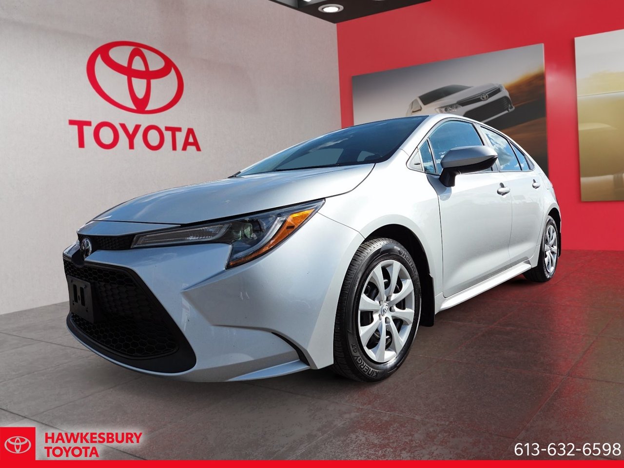 Classic Silver Metallic 2020 Toyota Corolla Sedan Front-Wheel Drive 