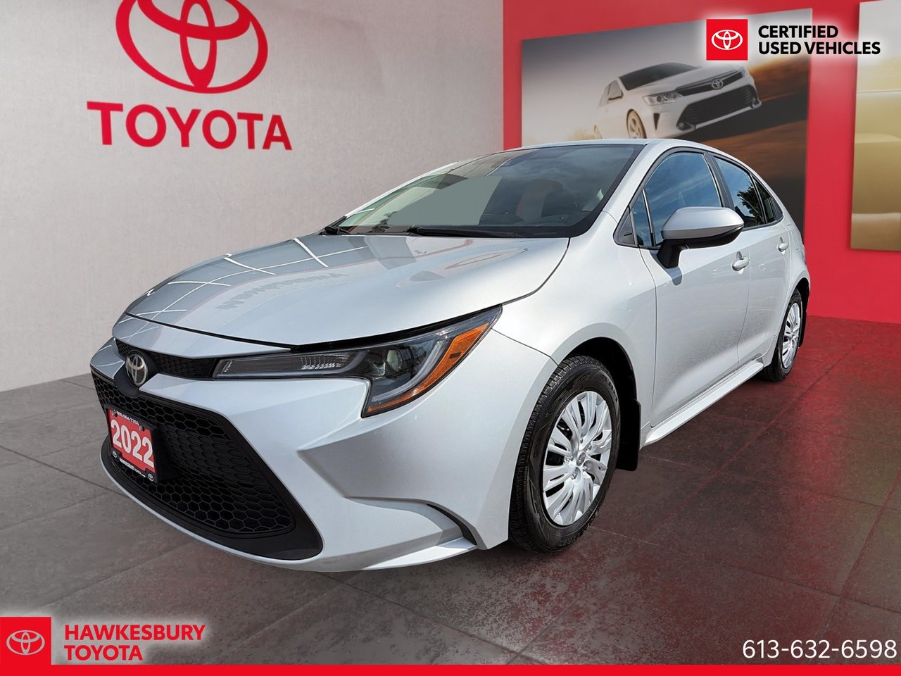 Classic Silver Metallic 2022 Toyota Corolla L FWD Sedan Front-Wheel Drive Manual
