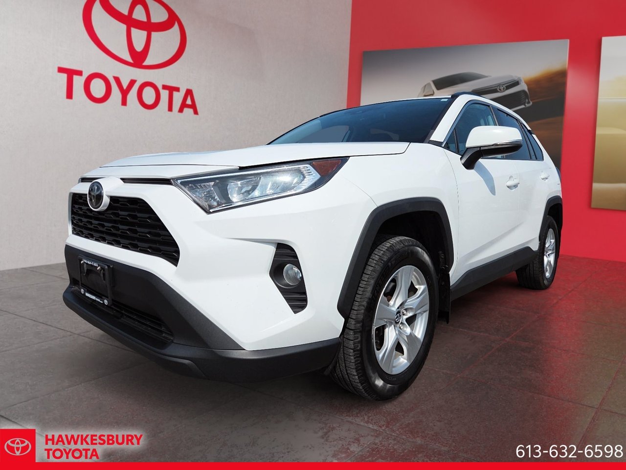 Super White 2020 Toyota RAV4 SUV / Crossover All-Wheel Drive Automatic