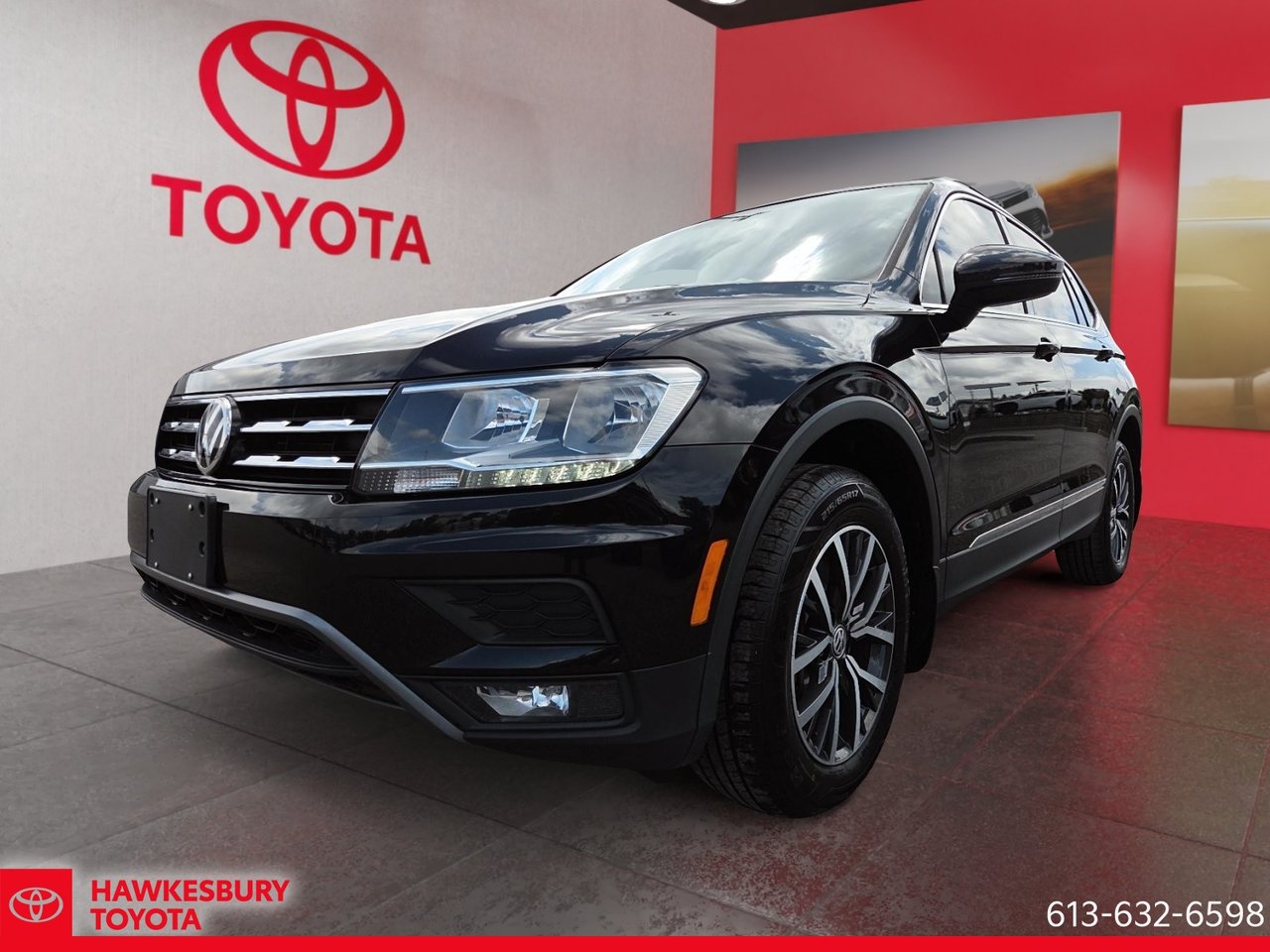 Deep Black Pearl 2019 Volkswagen Tiguan SUV / Crossover Automatic