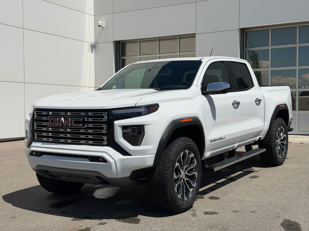White 2024 GMC Canyon Pickup Truck Four-Wheel Drive Automatic