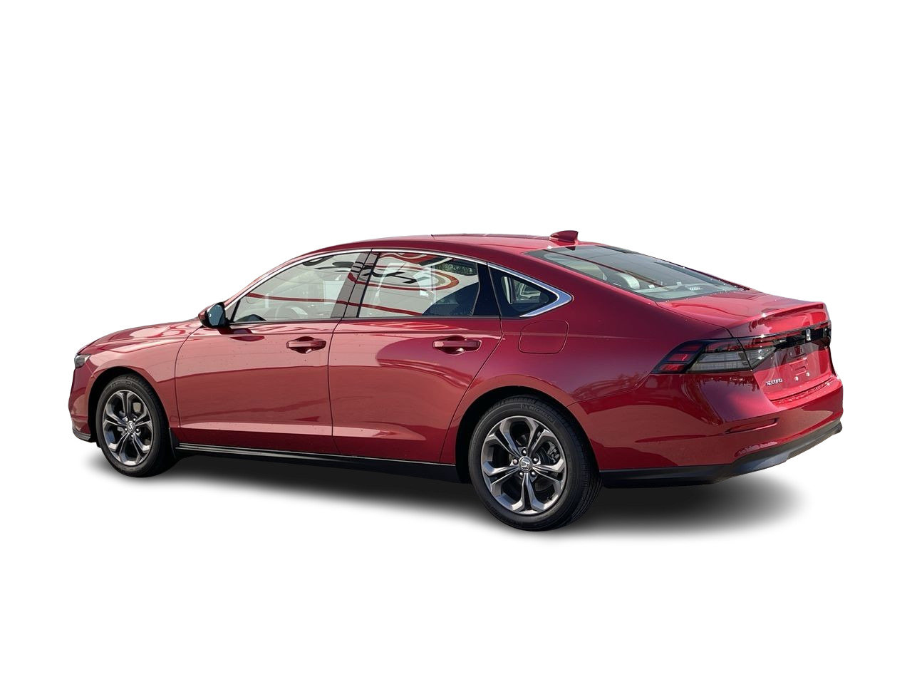 New 2023 Radiant Red Metallic Honda EX image 6