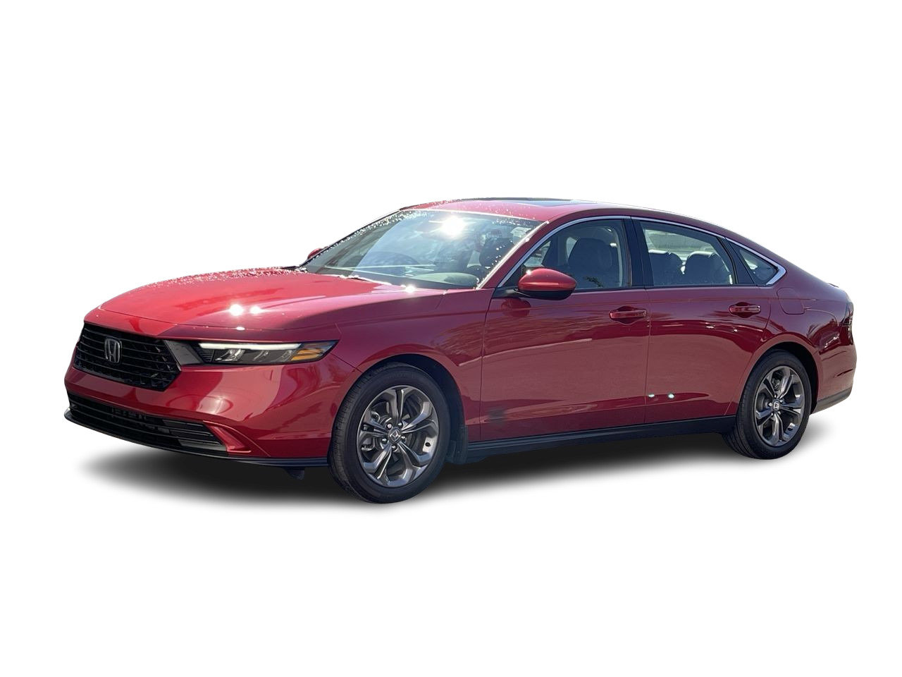 New 2023 Radiant Red Metallic Honda EX image 4